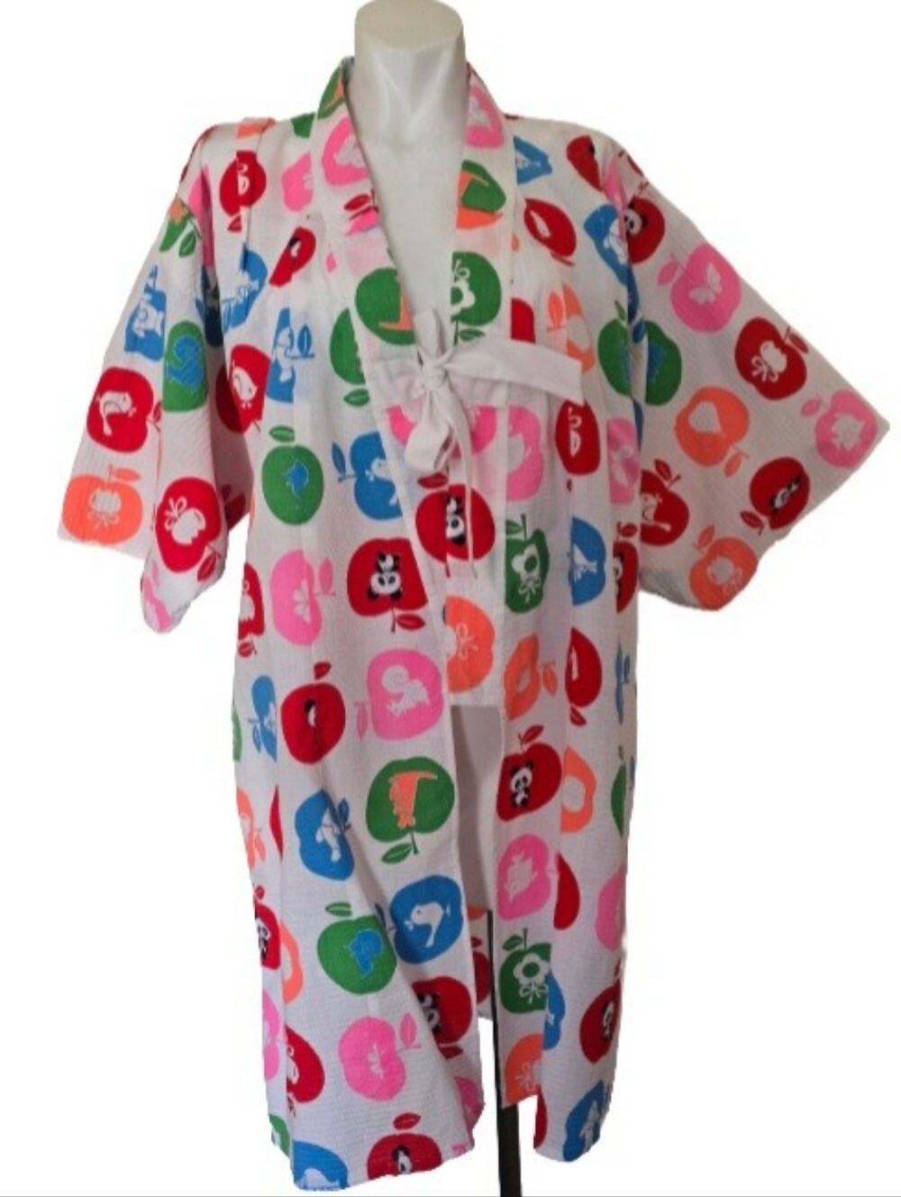 Vintage Japanese Handmade Kimino 100% Cotton One Size